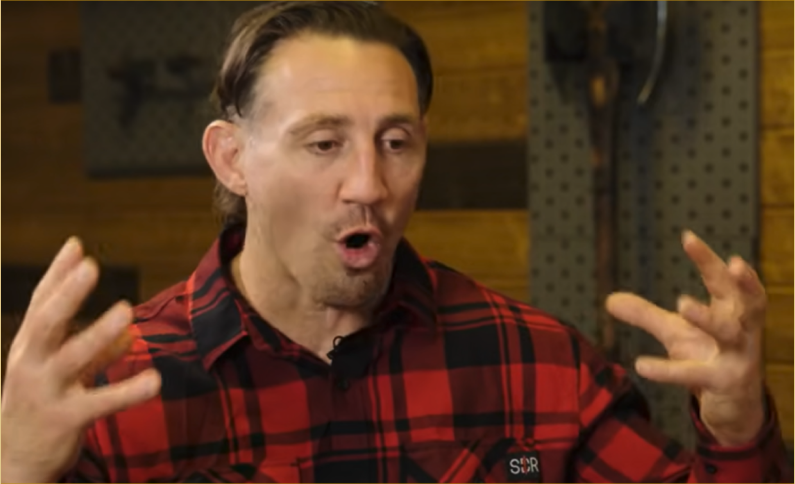 man in plaid shirt