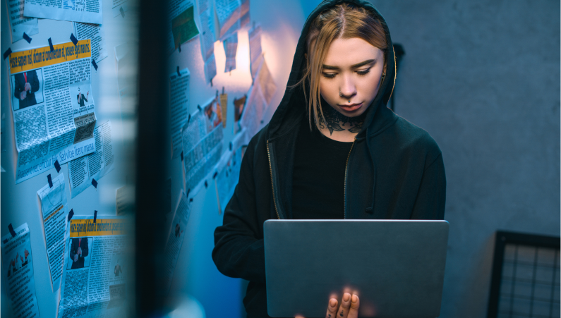 person working with computers