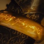 Gold ring with runes